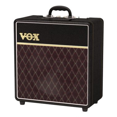 brown and black VOX amplifier