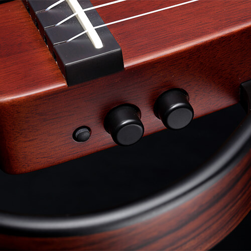 Vox VFU-1 Ukelele closeup on control